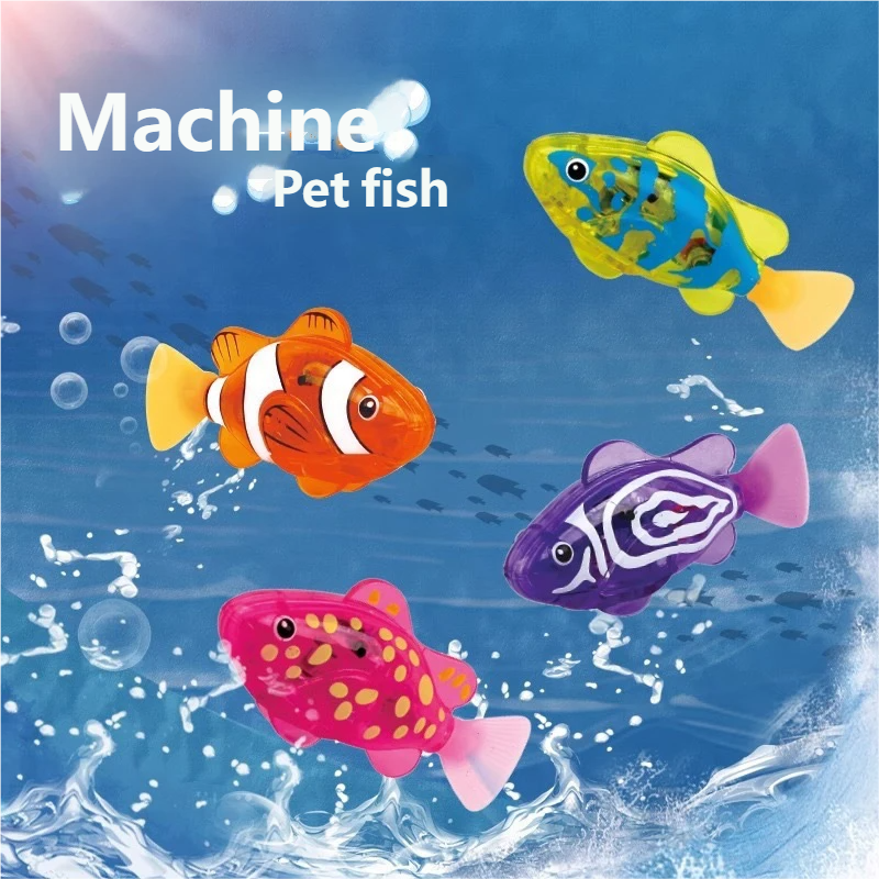 Aquarium Fish Electric - Gowinbaby Baby bath light-up sensor electric