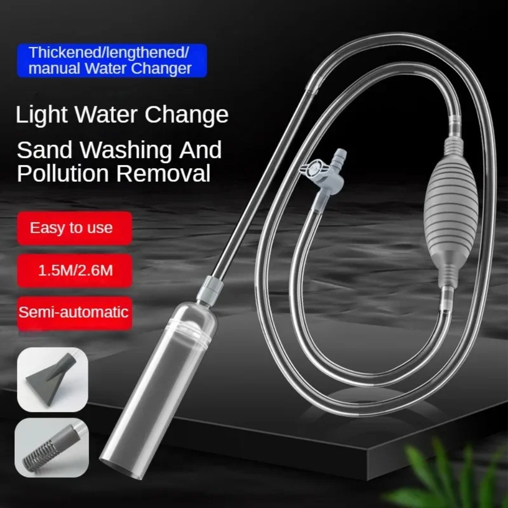 Aquarium Fish Net Small - Aquarium Siphon Vacuum Cleaner Fish Tank