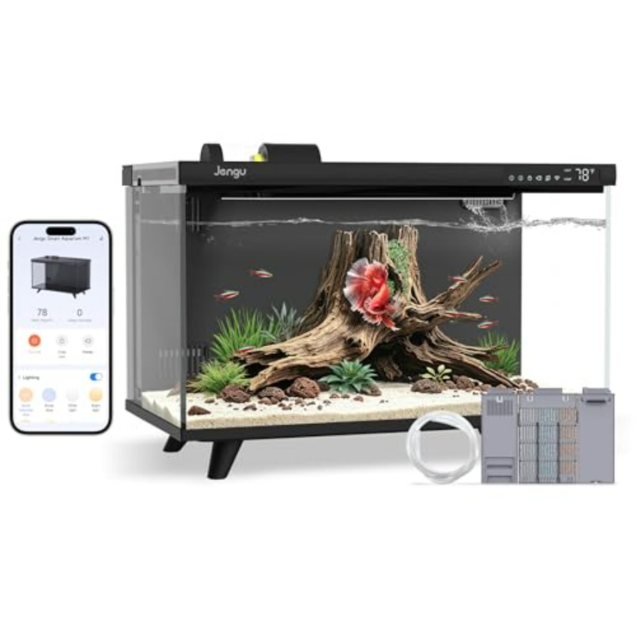 Aquarium Fish Auto Feeder - M1 5 Gallon Aquarium Starter Kit,