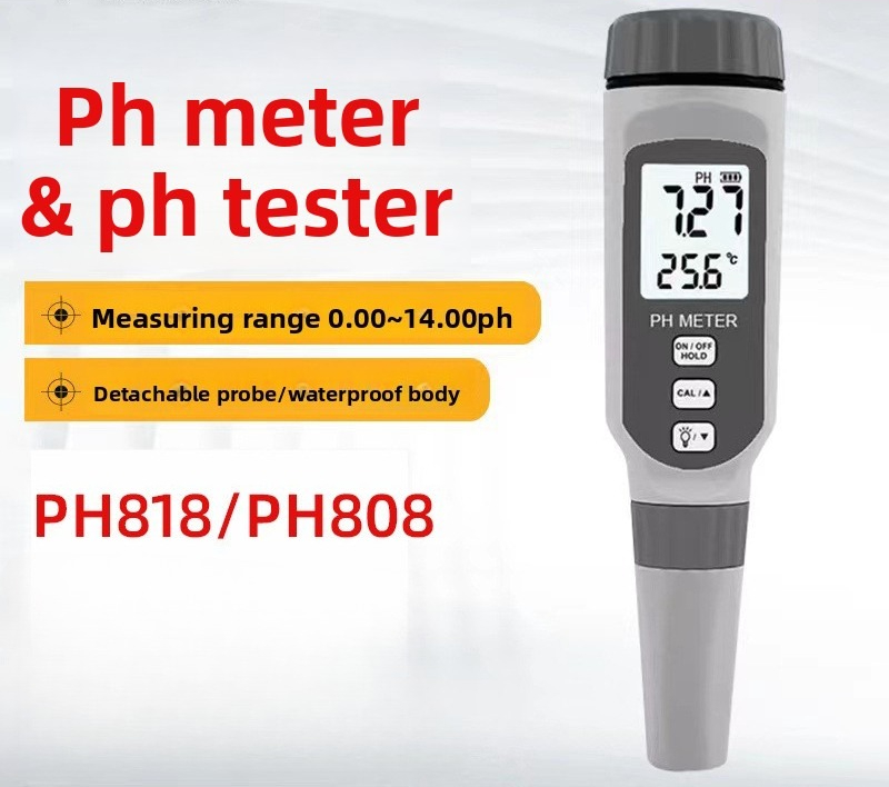 Aquarium Fish Electric - PH818 Meter Water Quality PH TesterPen