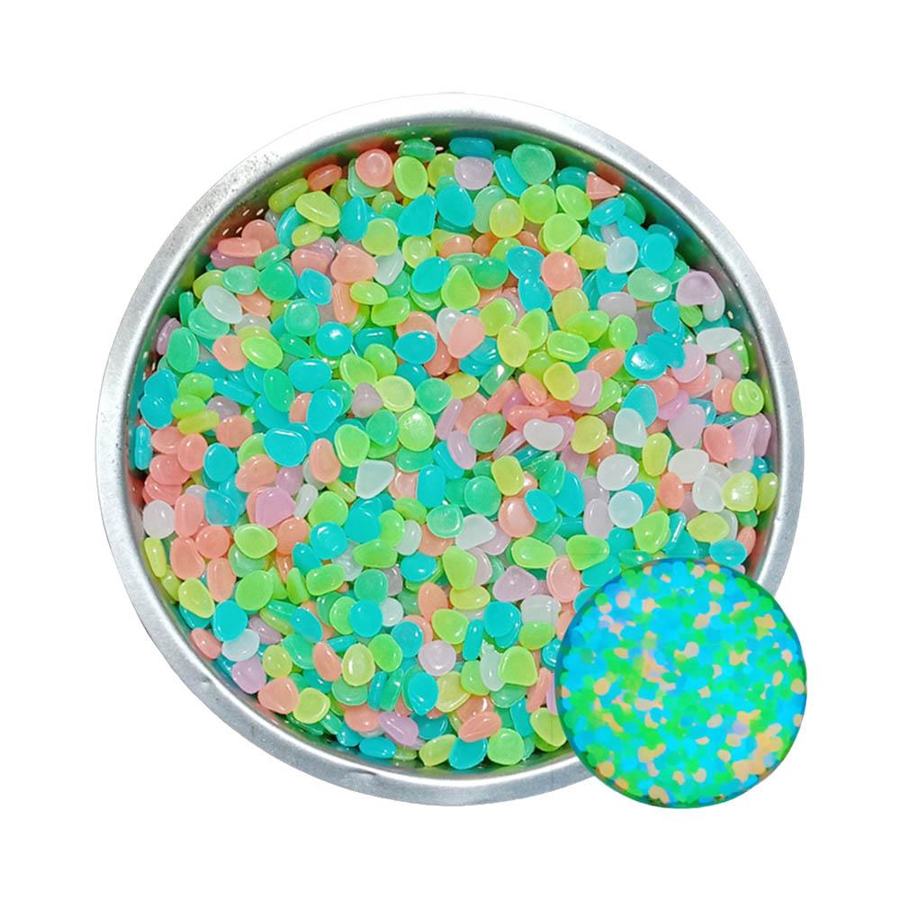 Aquarium Fish Glow In The Dark - 50Pcs Luminous Stones Fish Tank Aquarium