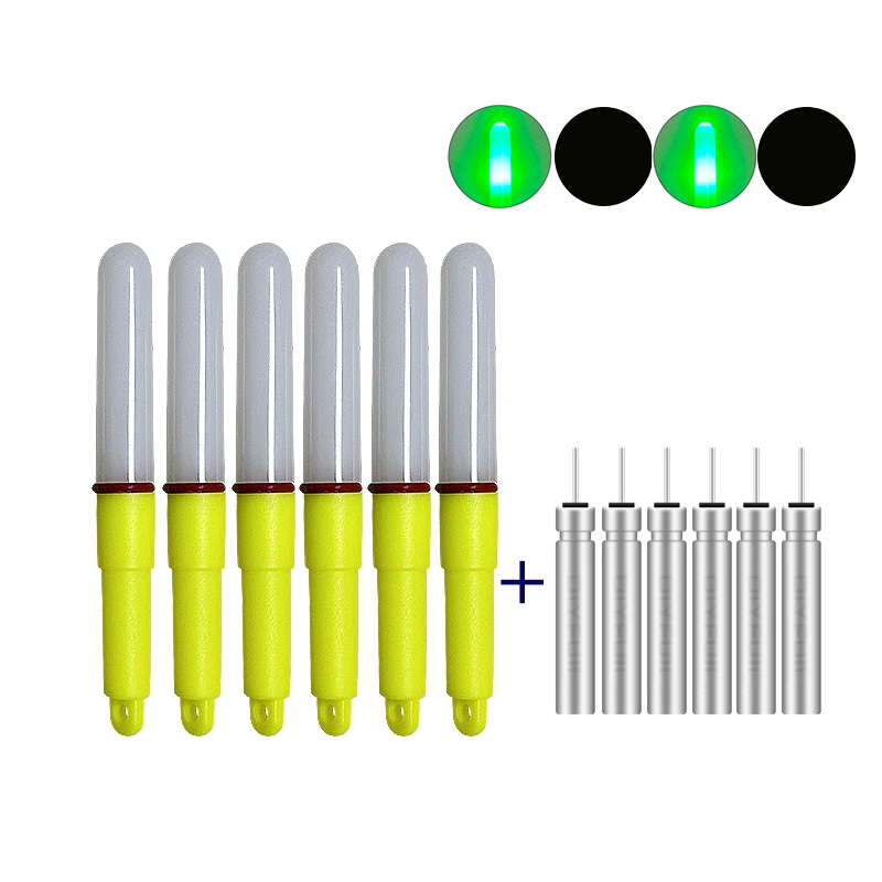 Aquarium Fish Diseases - 6PCS Electronic Light Stick+6CR425 Fish Attracting