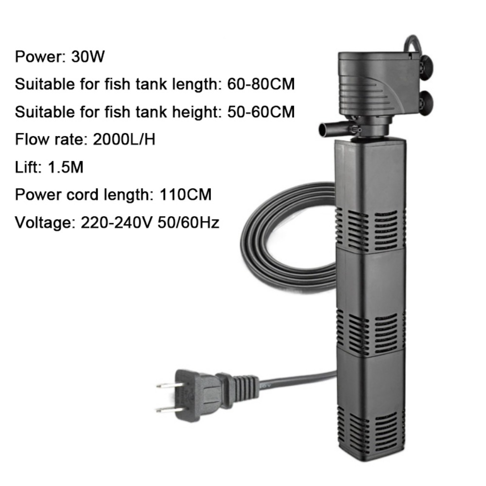 Aquarium Fish Accessories - Plastic 3 in 1 Fish Tank
