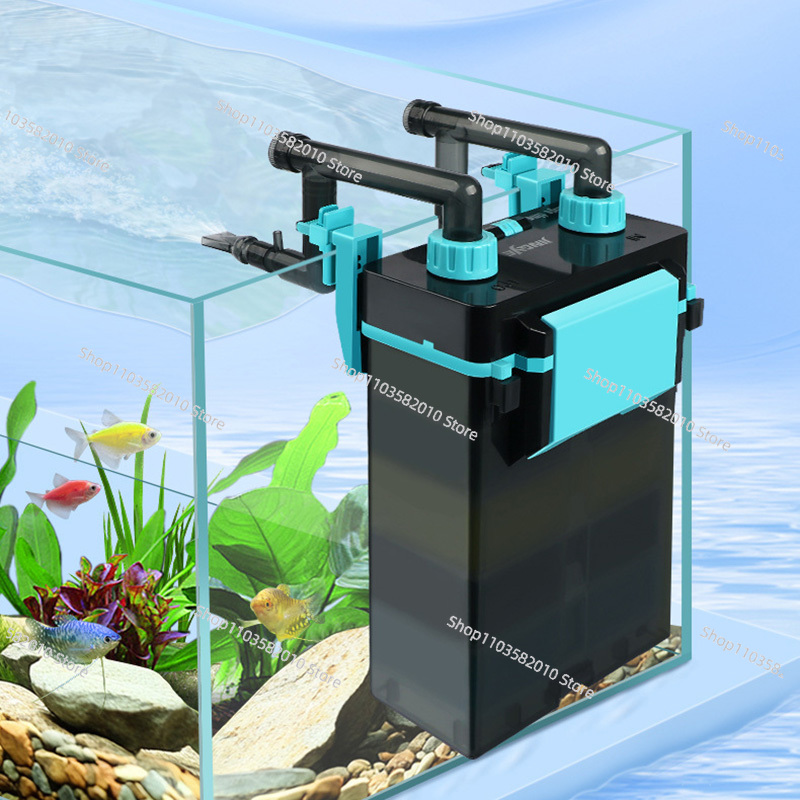 Aquarium Fish Bowl - Hang-on External Aquarium Filter System, Fish