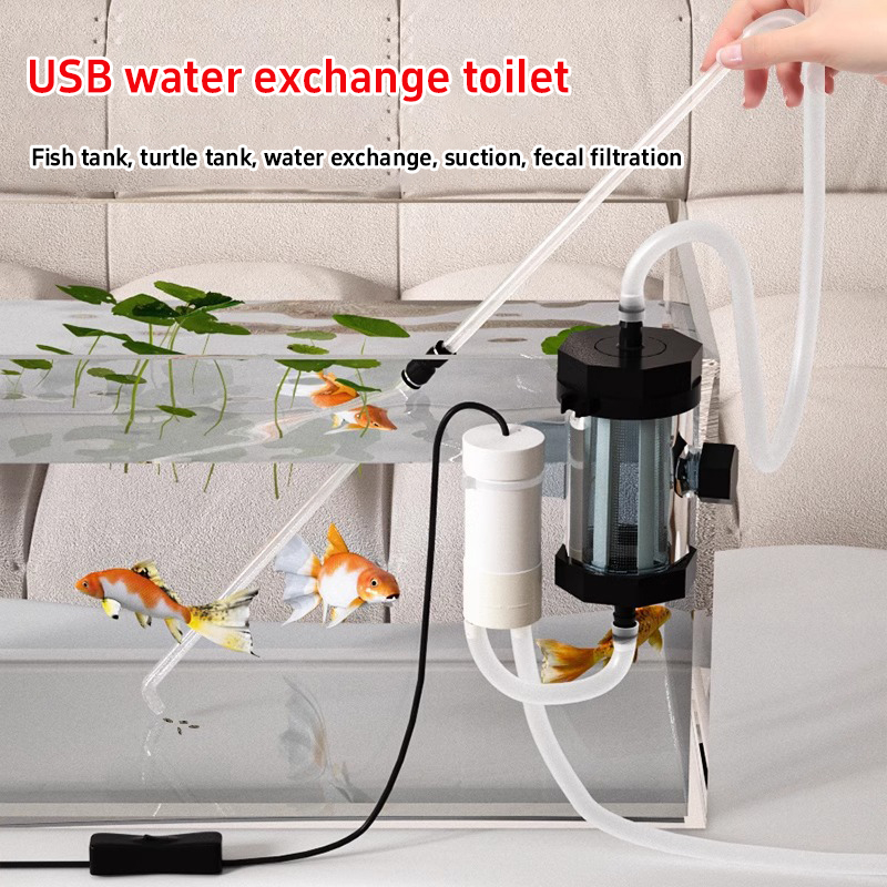USB Electric Fish Tank Fecal S - đánh giá và giá Aquarium Fish Electric