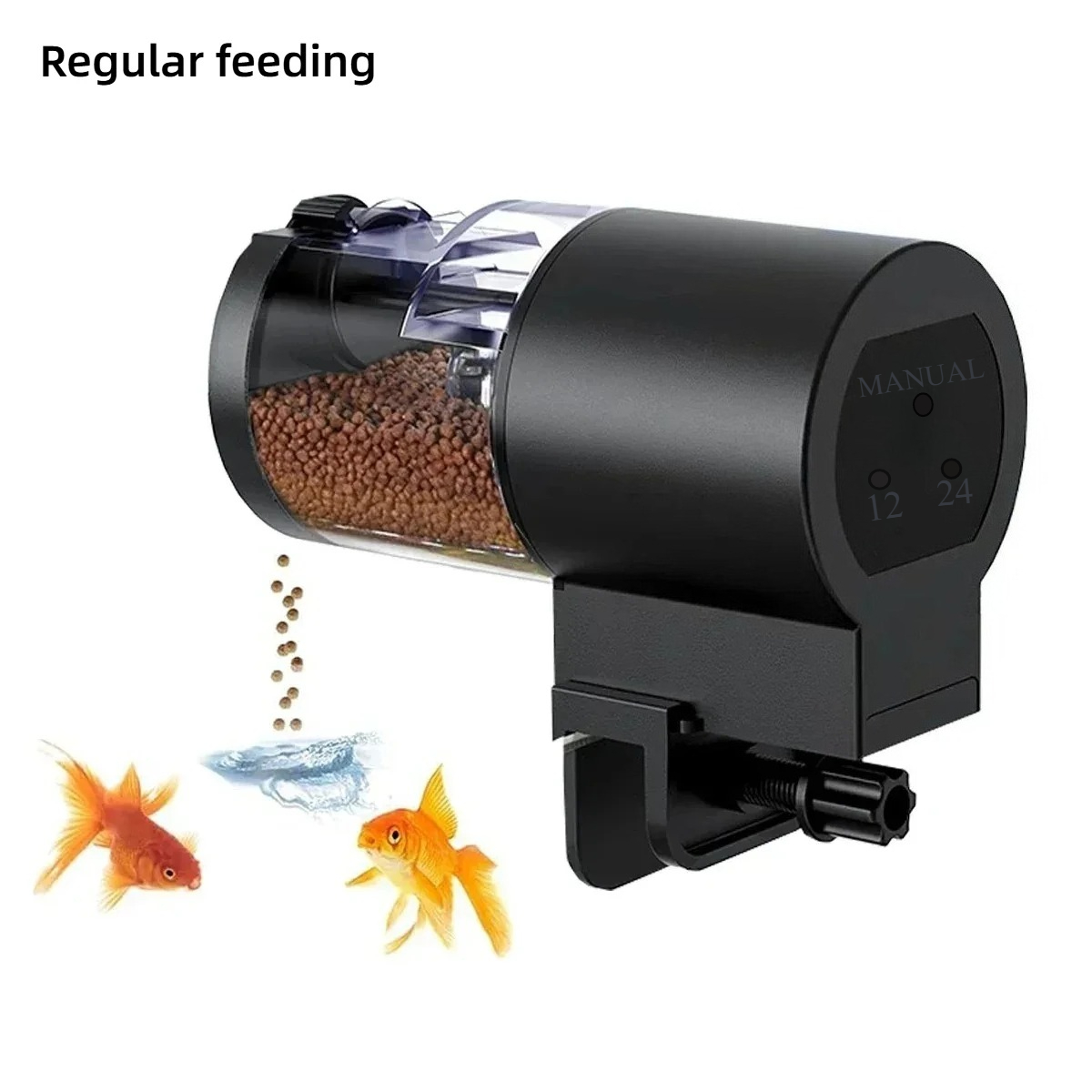 Automatic Fish Feeder 100ML Ca - đánh giá và giá Aquarium Fish Auto Feeder