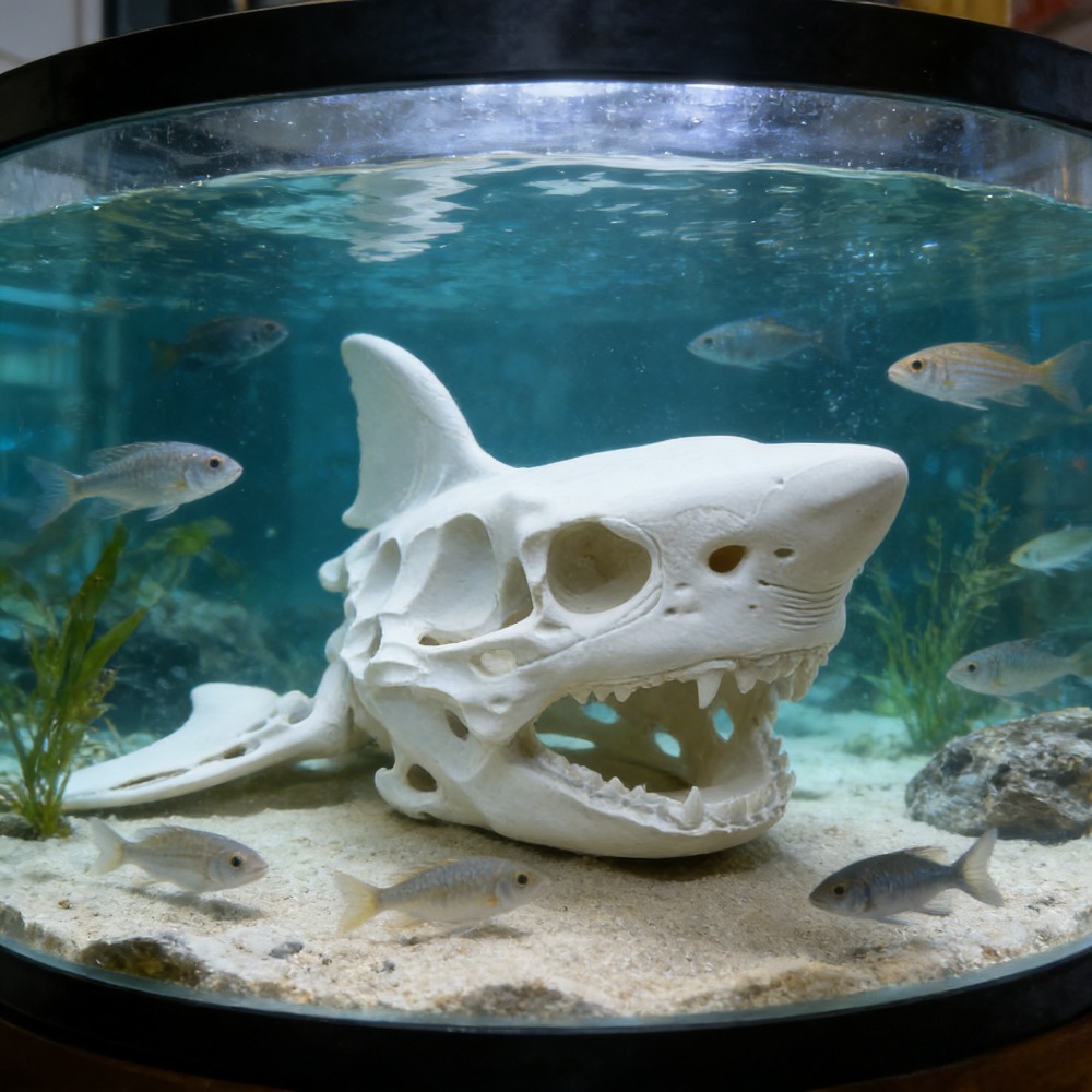 3D Printing Shark Skull Skelet - đánh giá và giá Aquarium Fish Diseases
