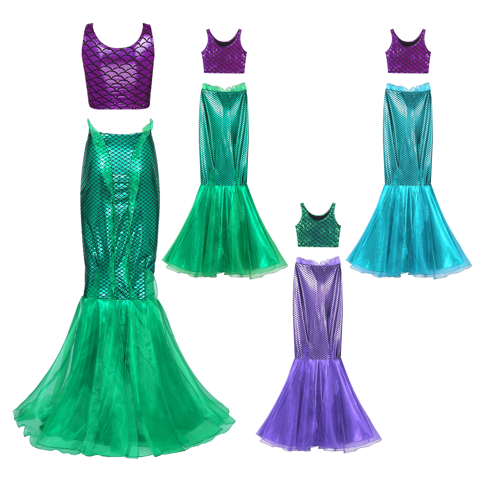 Women Halloween Mermaid Cospla - đánh giá và giá Aquarium Fish Bowl