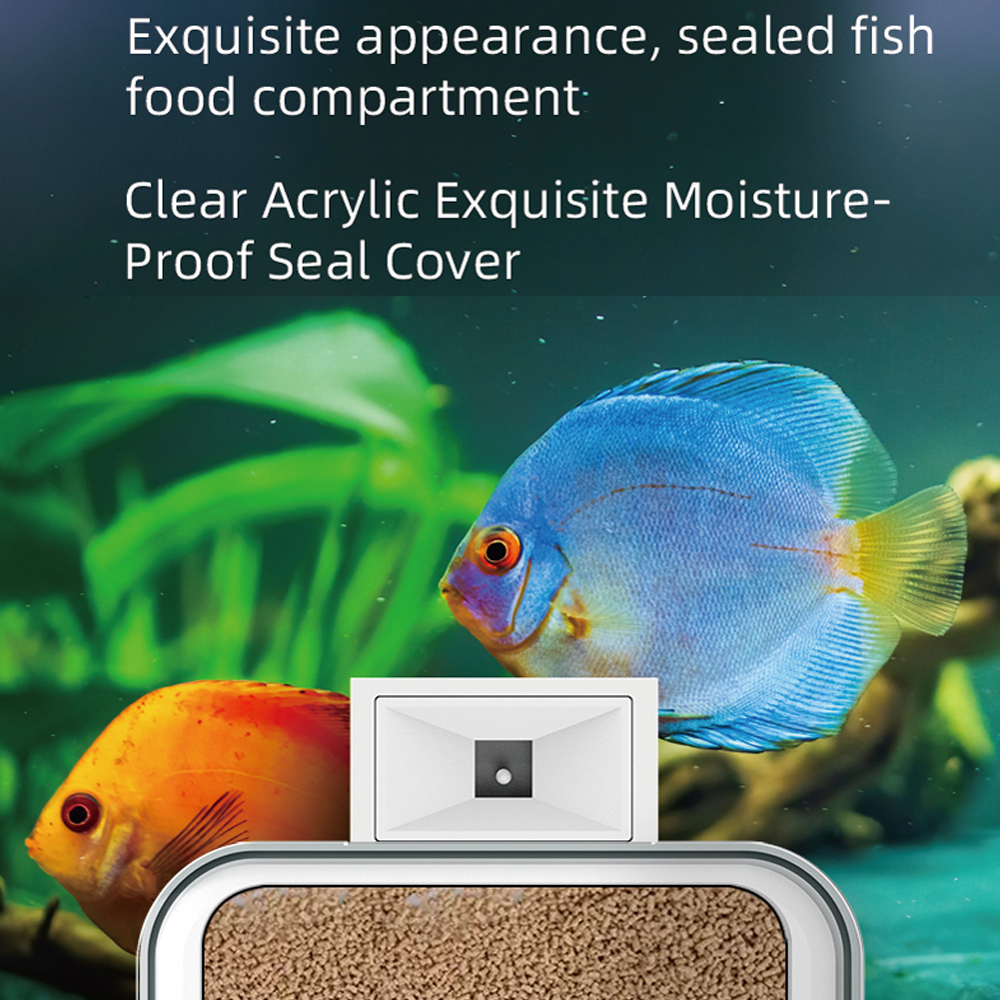 WiFi Smart Automatic Feeder Aq - đánh giá và giá Aquarium Fish Auto Feeder