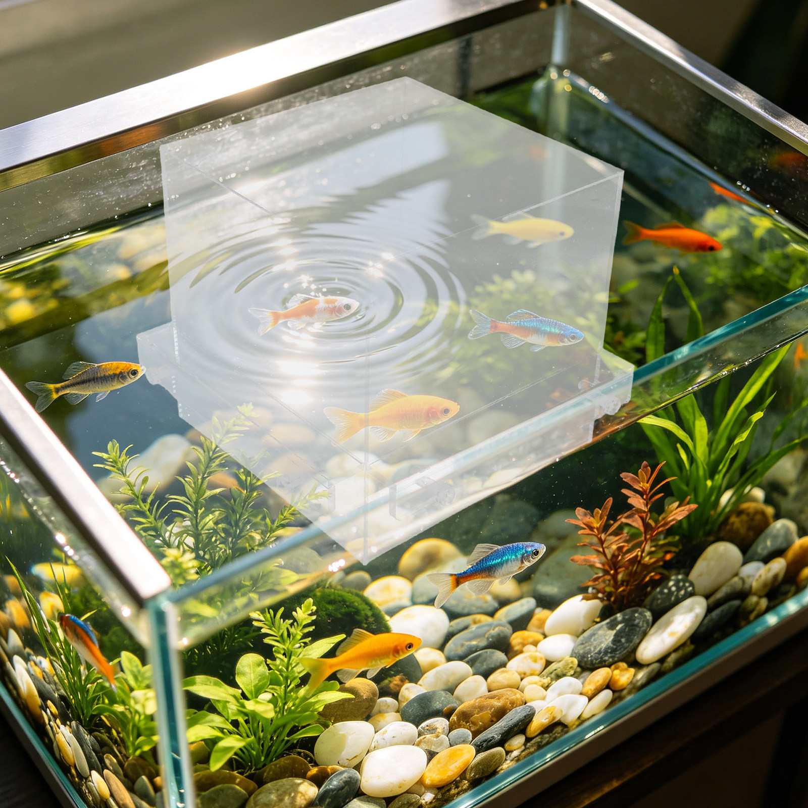 Fish Elevator For Betta Living - đánh giá và giá Aquarium Fish Elevator