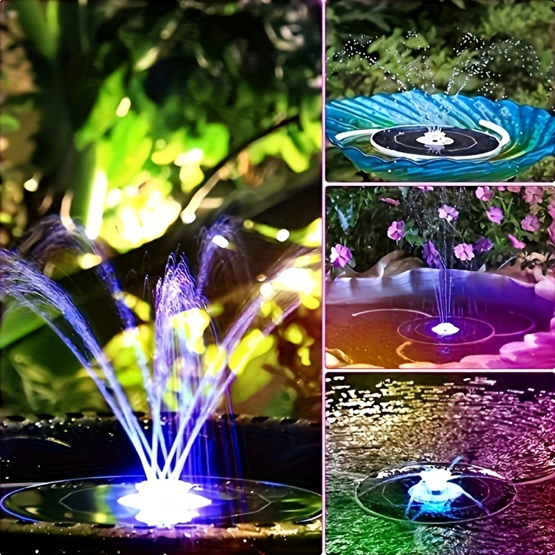 3.5W LED Solar Fountain with B - đánh giá và giá Aquarium Fish Bowl