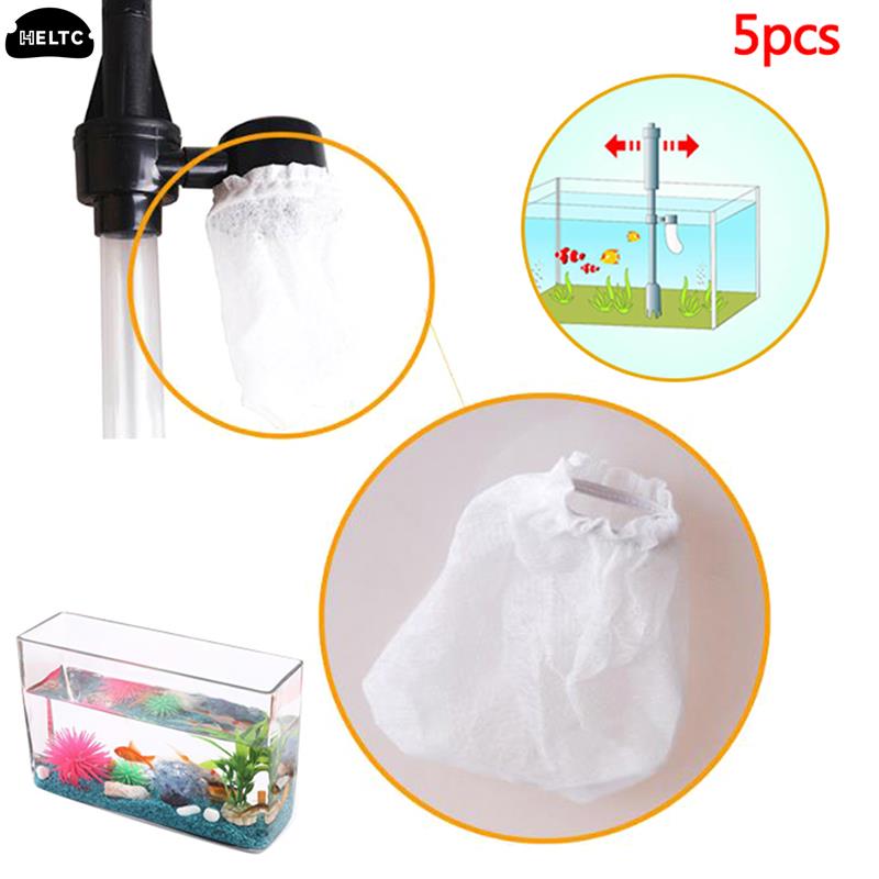 5Pc Aquarium Siphon Filter Bag - đánh giá và giá Aquarium Fish Electric