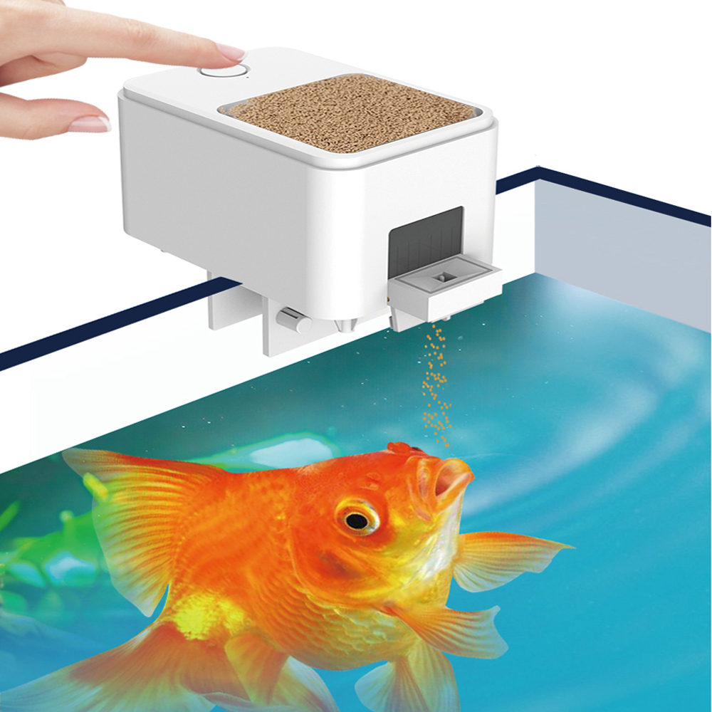 100ML Large Capacity Fish Feed - đánh giá và giá Aquarium Fish Auto Feeder