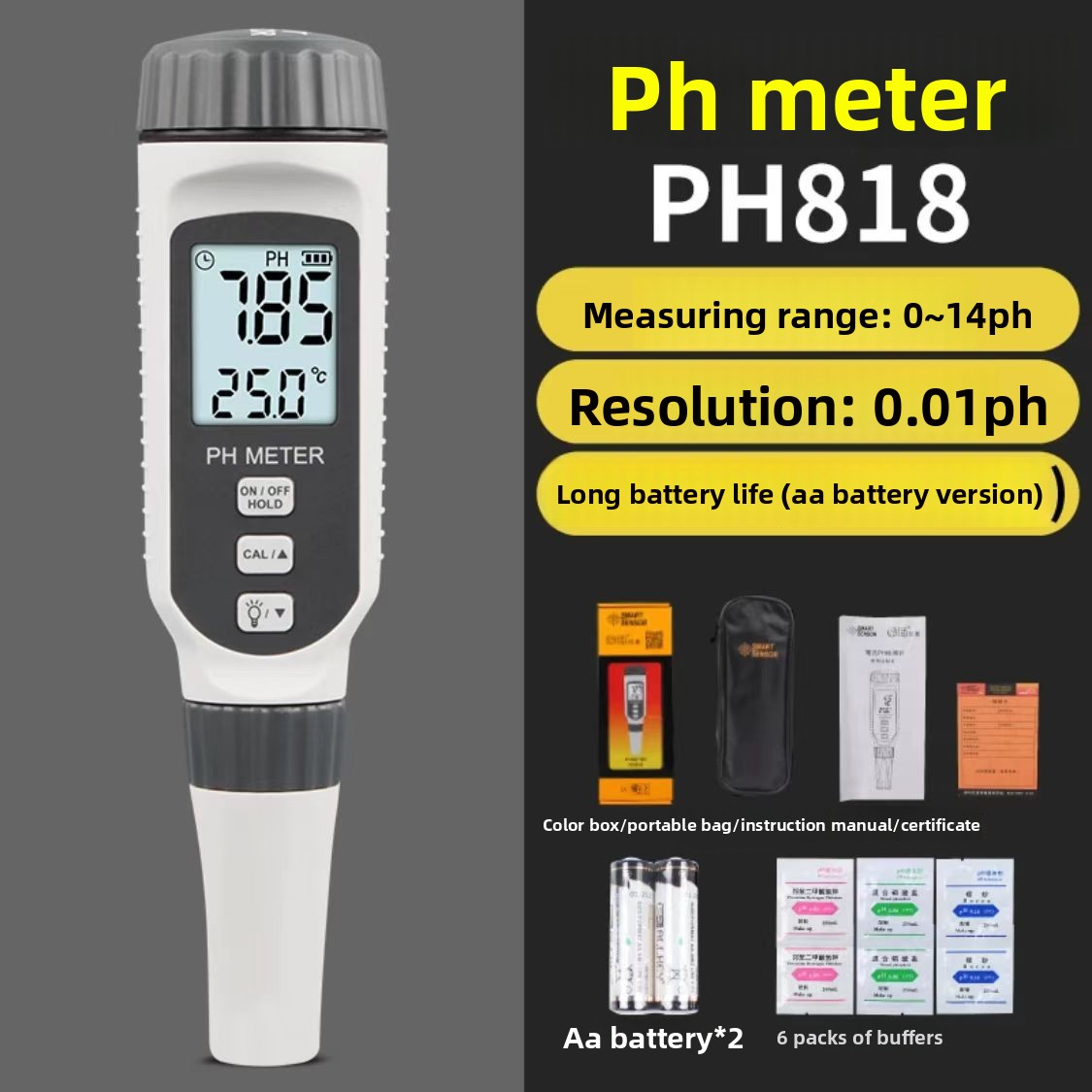 PH818 Meter Water Quality PH T - đánh giá và giá Aquarium Fish Electric