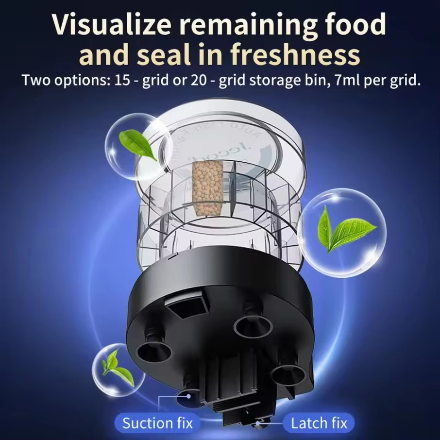 Jebao Jecod DRF Automatic Fish - đánh giá và giá Aquarium Fish Auto Feeder
