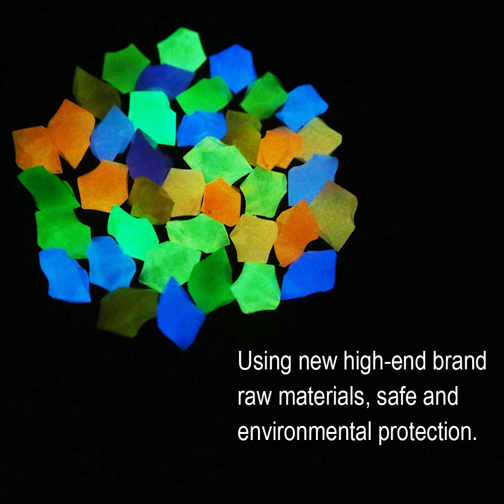 300Pcs Glow Rocks in The Dark  - đánh giá và giá Aquarium Fish Glow In The Dark