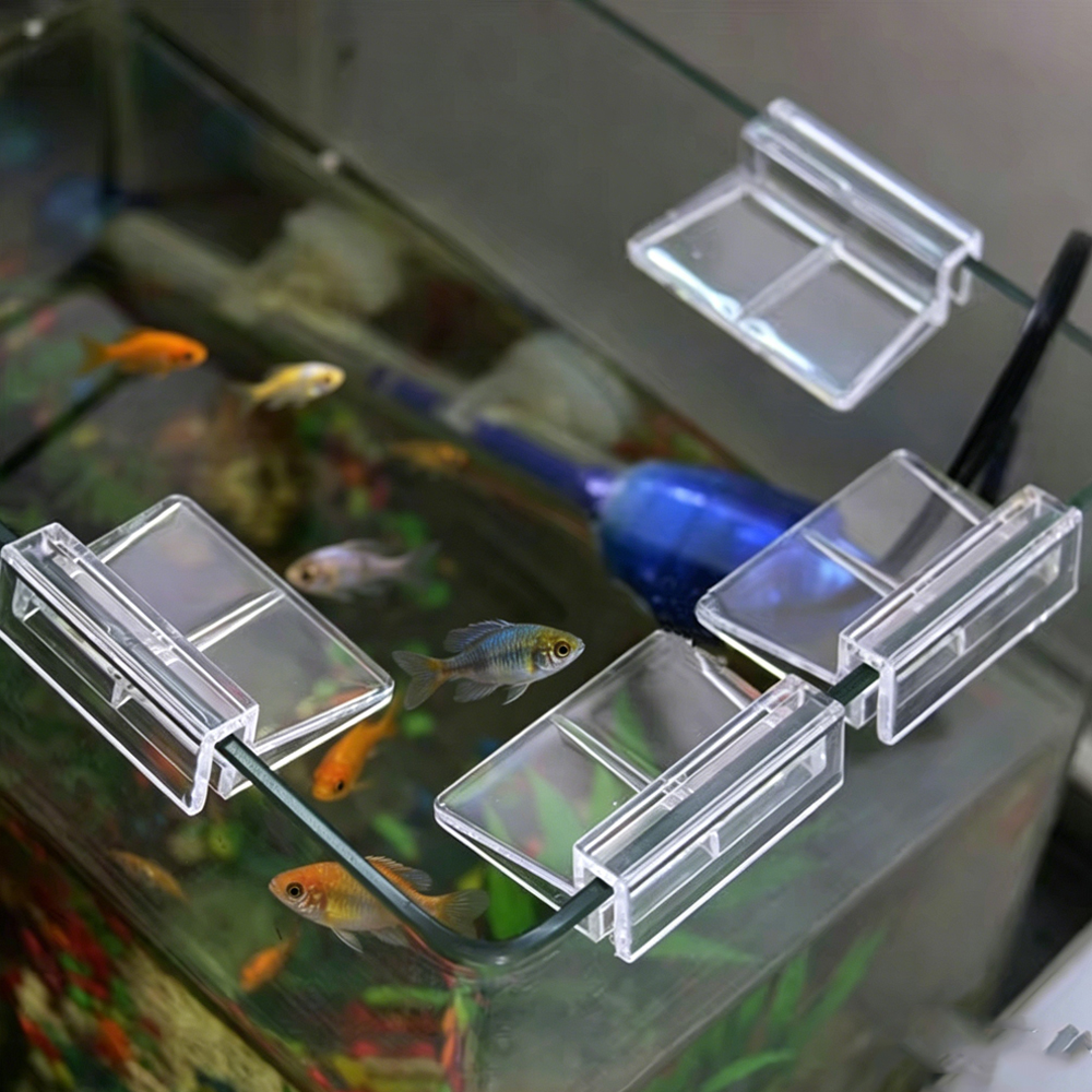 10Pcs Aquarium Acrylic Clips 5 - đánh giá và giá Aquarium Fish Elevator
