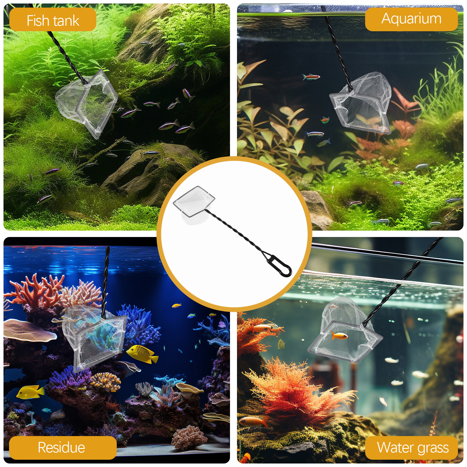 Fish Net Multi-Use Aquarium Fi - đánh giá và giá Aquarium Fish Net Small