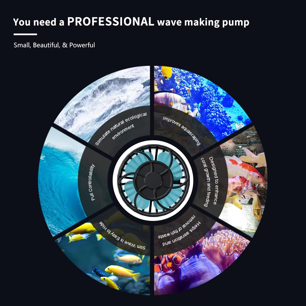 Jebao Wave Pump Jecod ELW Aqua - đánh giá và giá Aquarium Fish Elevator