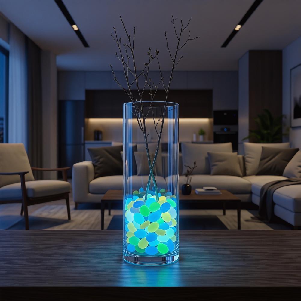 Glow-in-the-Dark Resin Pebbles - đánh giá và giá Aquarium Fish Glow In The Dark