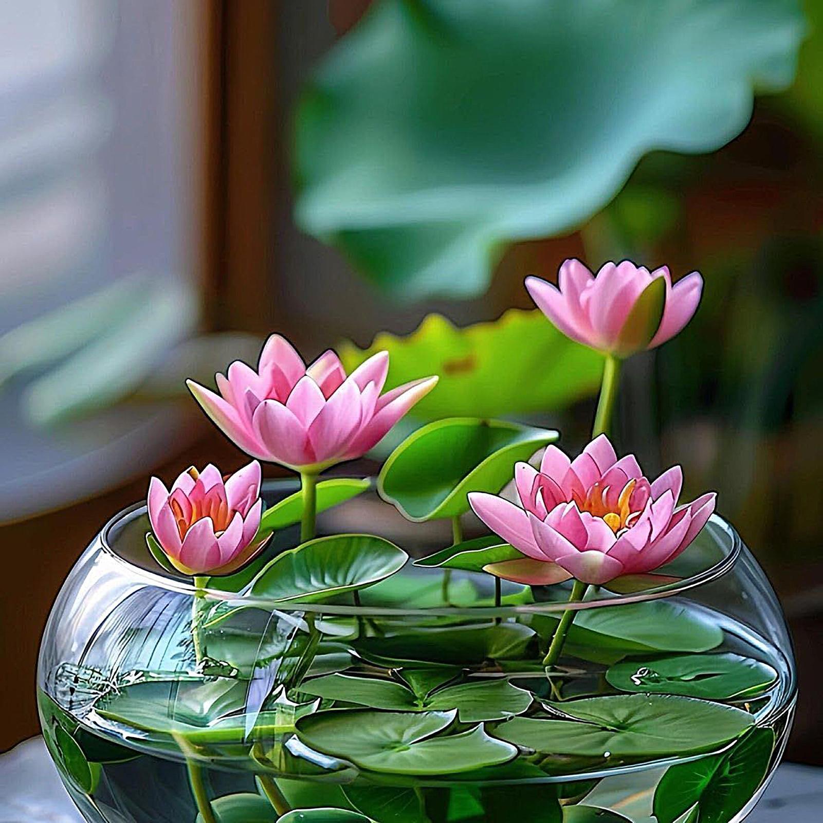 Fish Glass Bowl Glass Large Hy - đánh giá và giá Aquarium Fish Bowl