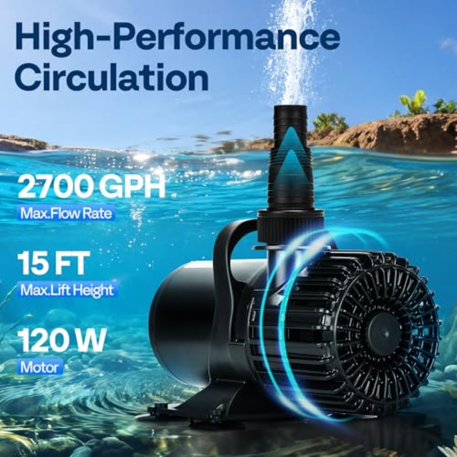 Electric 120W Submersible Wate - đánh giá và giá Aquarium Fish Electric