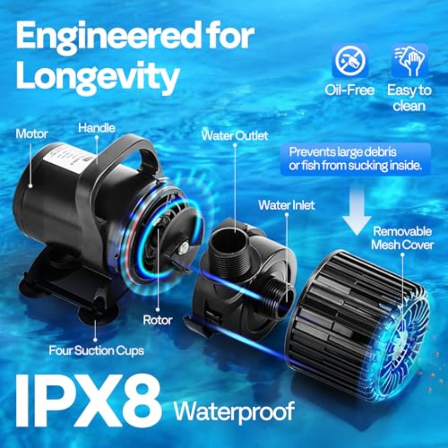 Electric 120W Submersible Wate - đánh giá và giá Aquarium Fish Electric