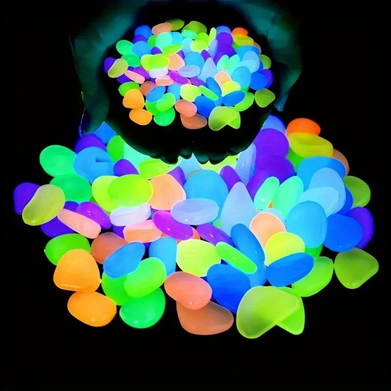 100Pcs Glow in the Dark Garden - đánh giá và giá Aquarium Fish Glow In The Dark