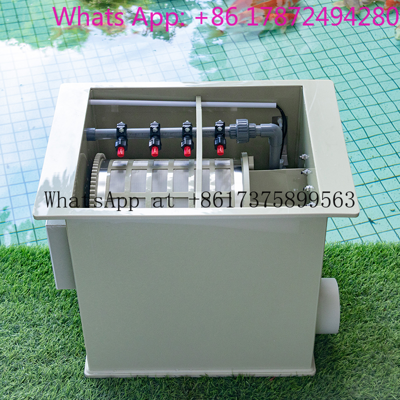10m³/h (10t) PP Drum Filter Qi - đánh giá và giá Aquarium Fish High Price