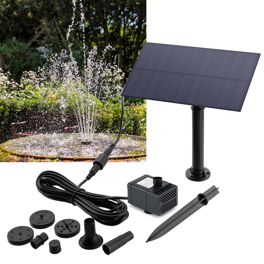 5W 5V Solar Water Pump Garden  - đánh giá và giá Aquarium Fish Bowl