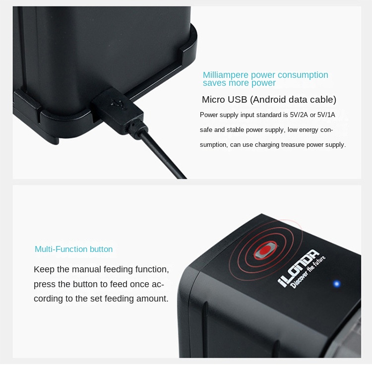 iLONDA Fish Tank Aquarium WiFi - đánh giá và giá Aquarium Fish Auto Feeder