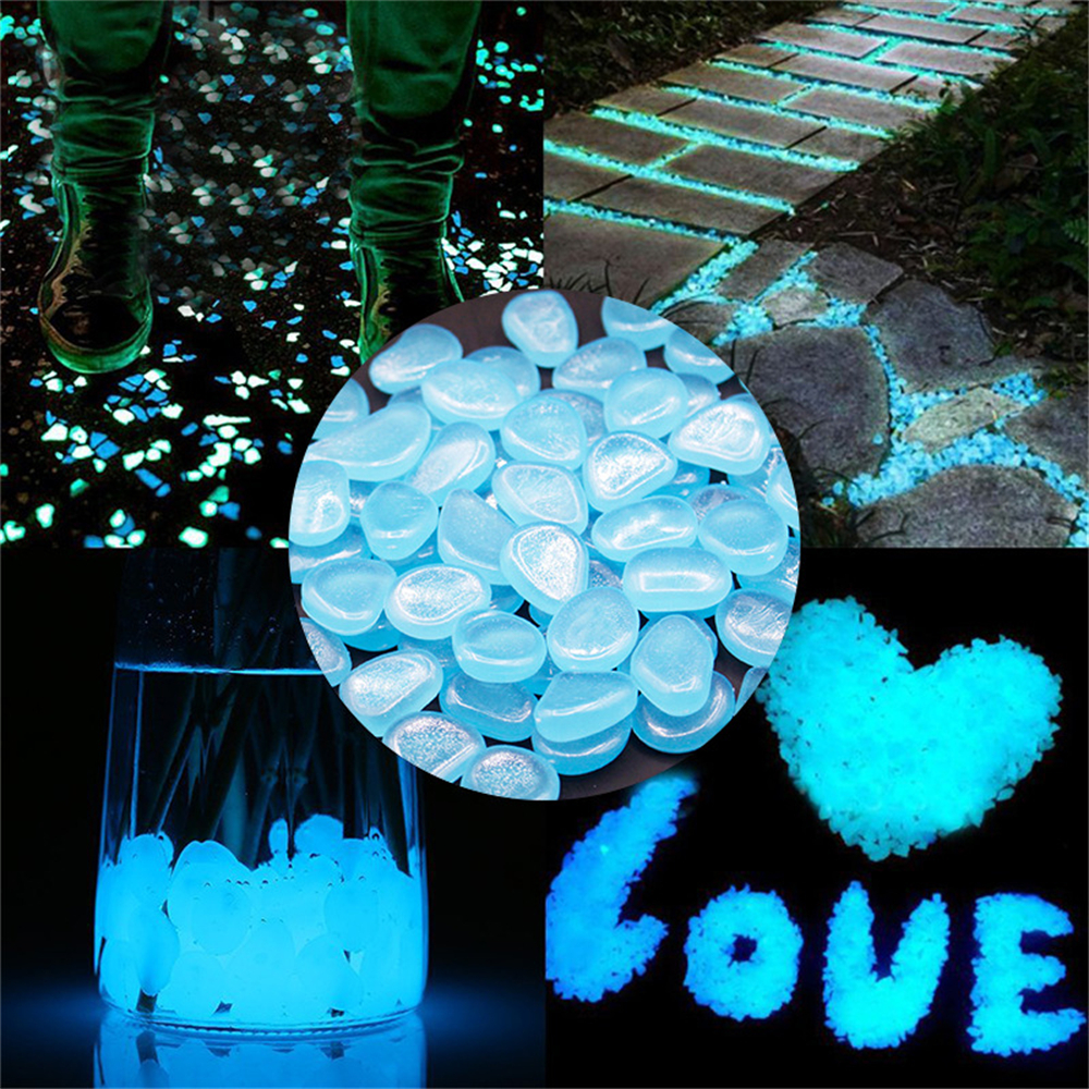 50pcs Luminous Stone Fluoresce - đánh giá và giá Aquarium Fish Glow In The Dark