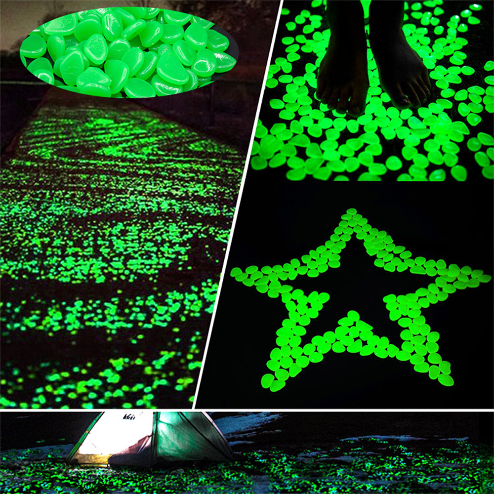50pcs Luminous Stone Fluoresce - đánh giá và giá Aquarium Fish Glow In The Dark