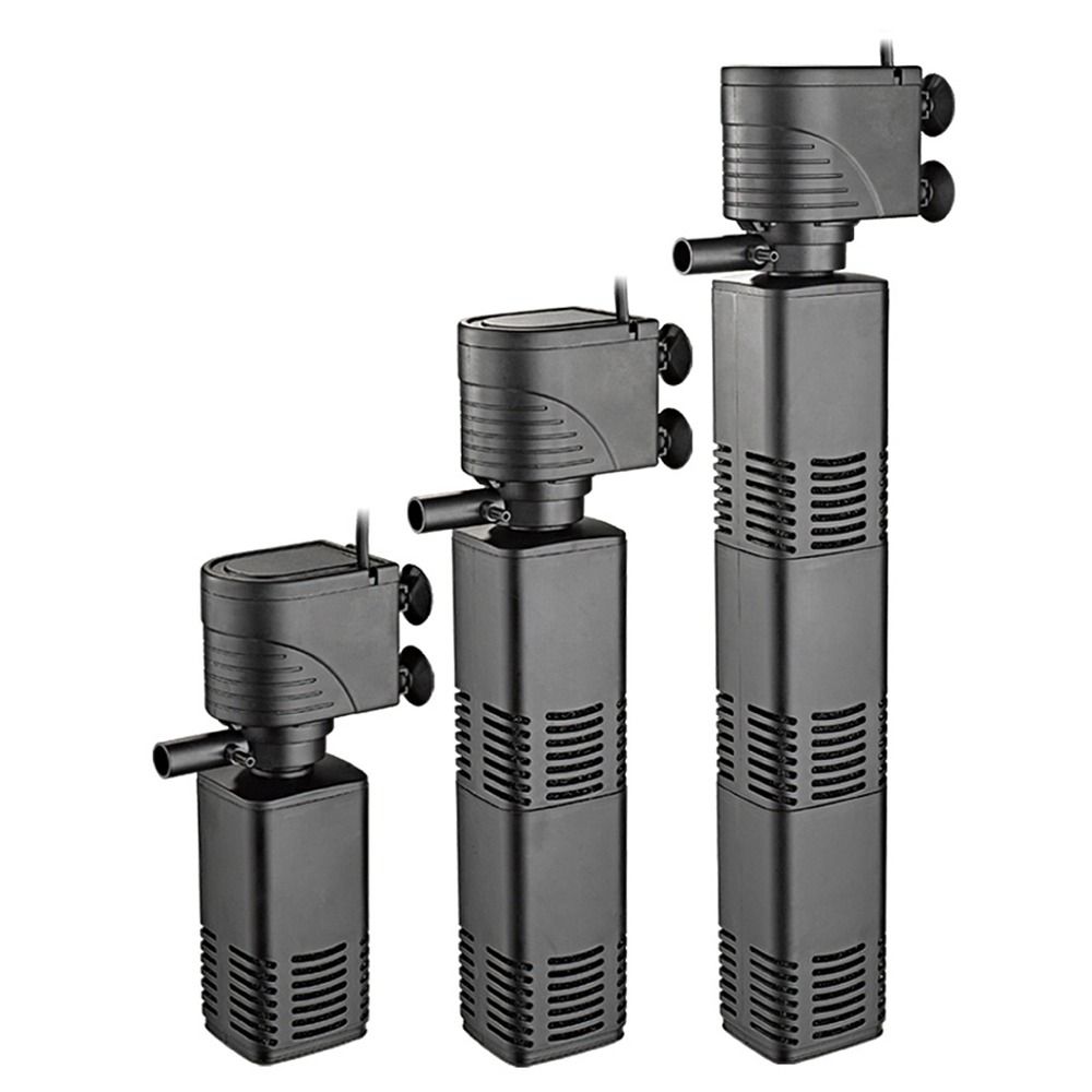 Plastic 3 in 1 Fish Tank Filte - đánh giá và giá Aquarium Fish Accessories