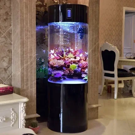 Floor Standing Cylinder Acryli - đánh giá và giá Aquarium Fish Elevator