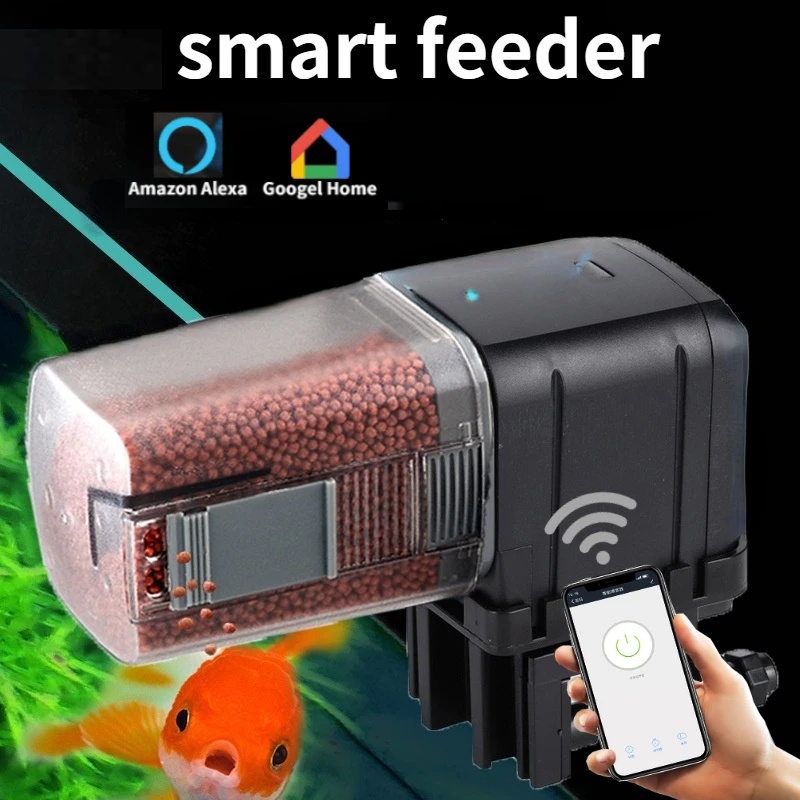WiFi Fish Feeder Automatic Fis - đánh giá và giá Aquarium Fish Auto Feeder