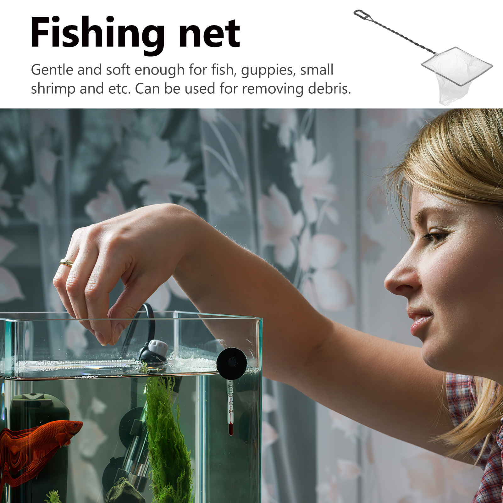 Multi-Use Aquarium Fishing Net - đánh giá và giá Aquarium Fish Net Small
