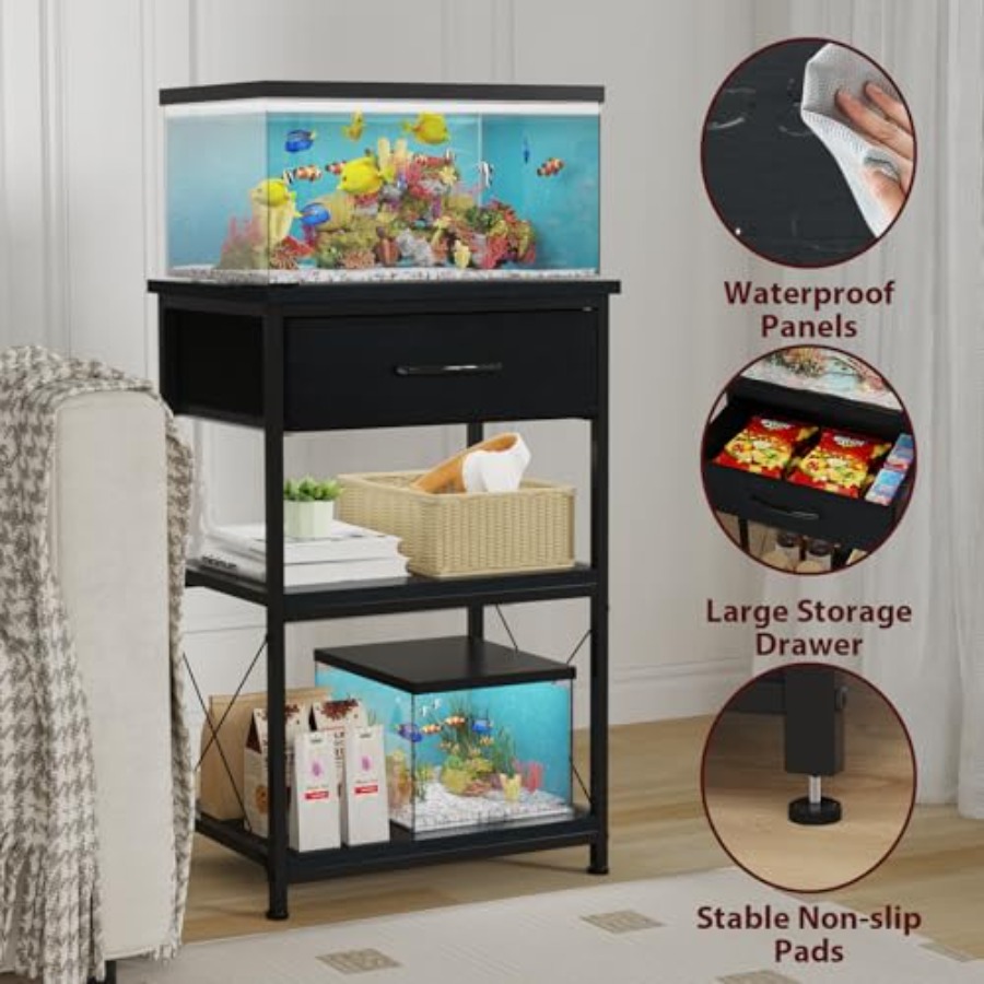 Fish Tank Stand Height Adjusta - đánh giá và giá Aquarium Fish Accessories