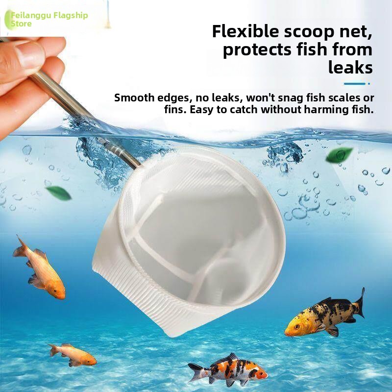 Stainless Steel Fish Net Foldi - đánh giá và giá Aquarium Fish Net Small