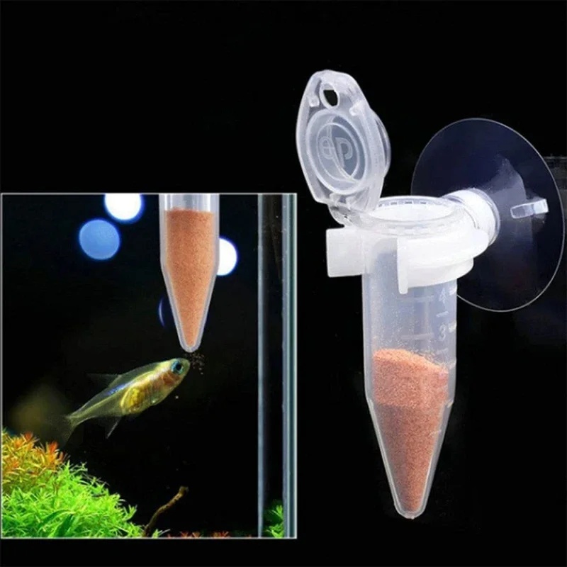 Automatic Fish Feeder Cone Shr - đánh giá và giá Aquarium Fish Auto Feeder