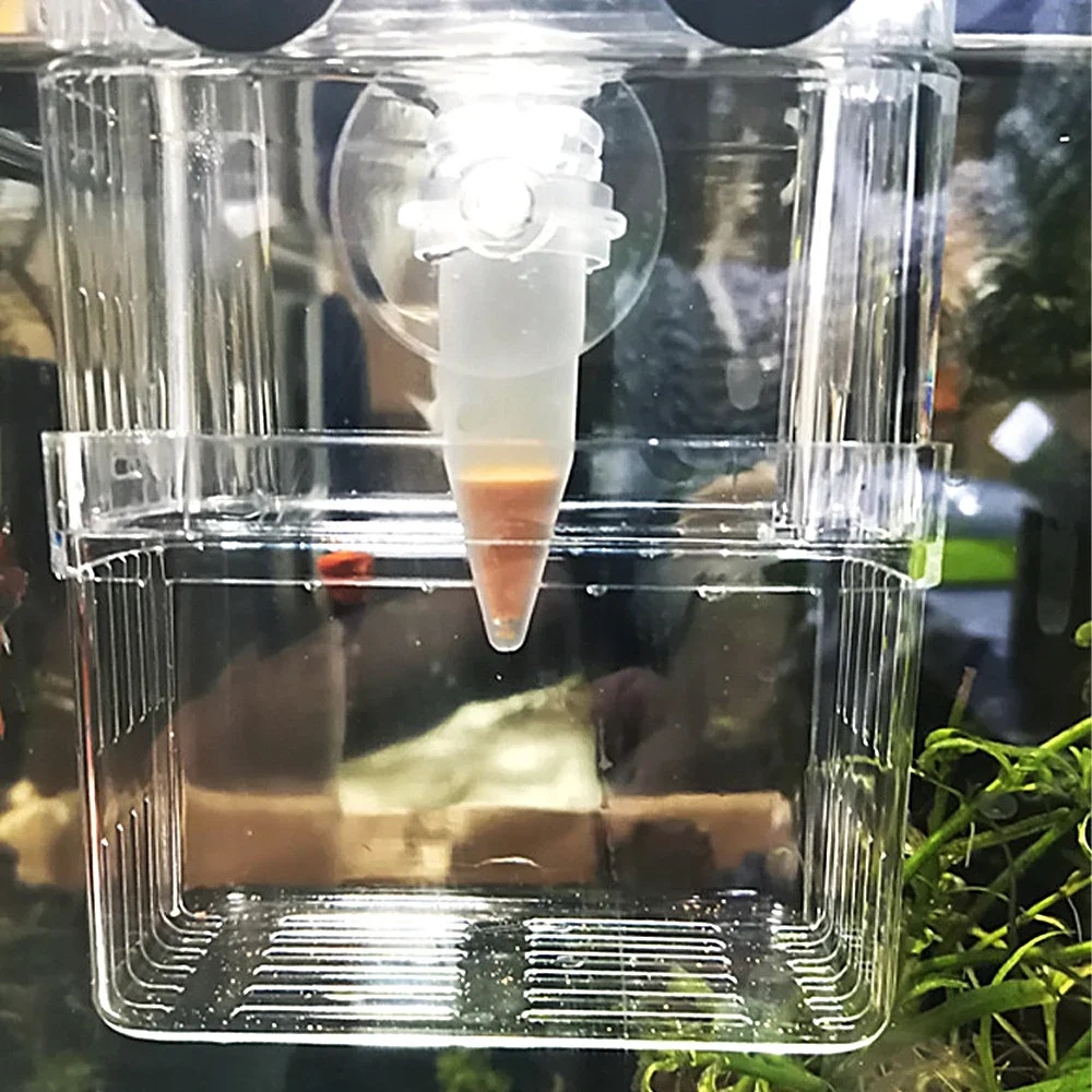Automatic Fish Feeder Cone Shr - đánh giá và giá Aquarium Fish Auto Feeder