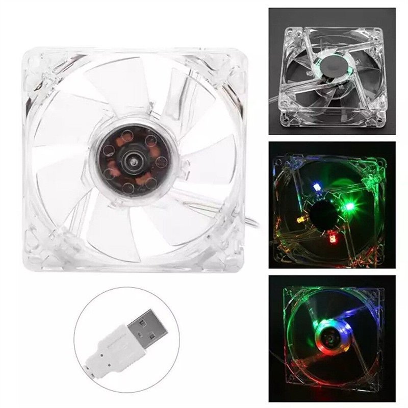 5V USB Fan Hamester Cage Fish  - đánh giá và giá Aquarium Fish Bowl